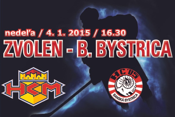 Na úvod roka derby Zvolen - B. Bystrica